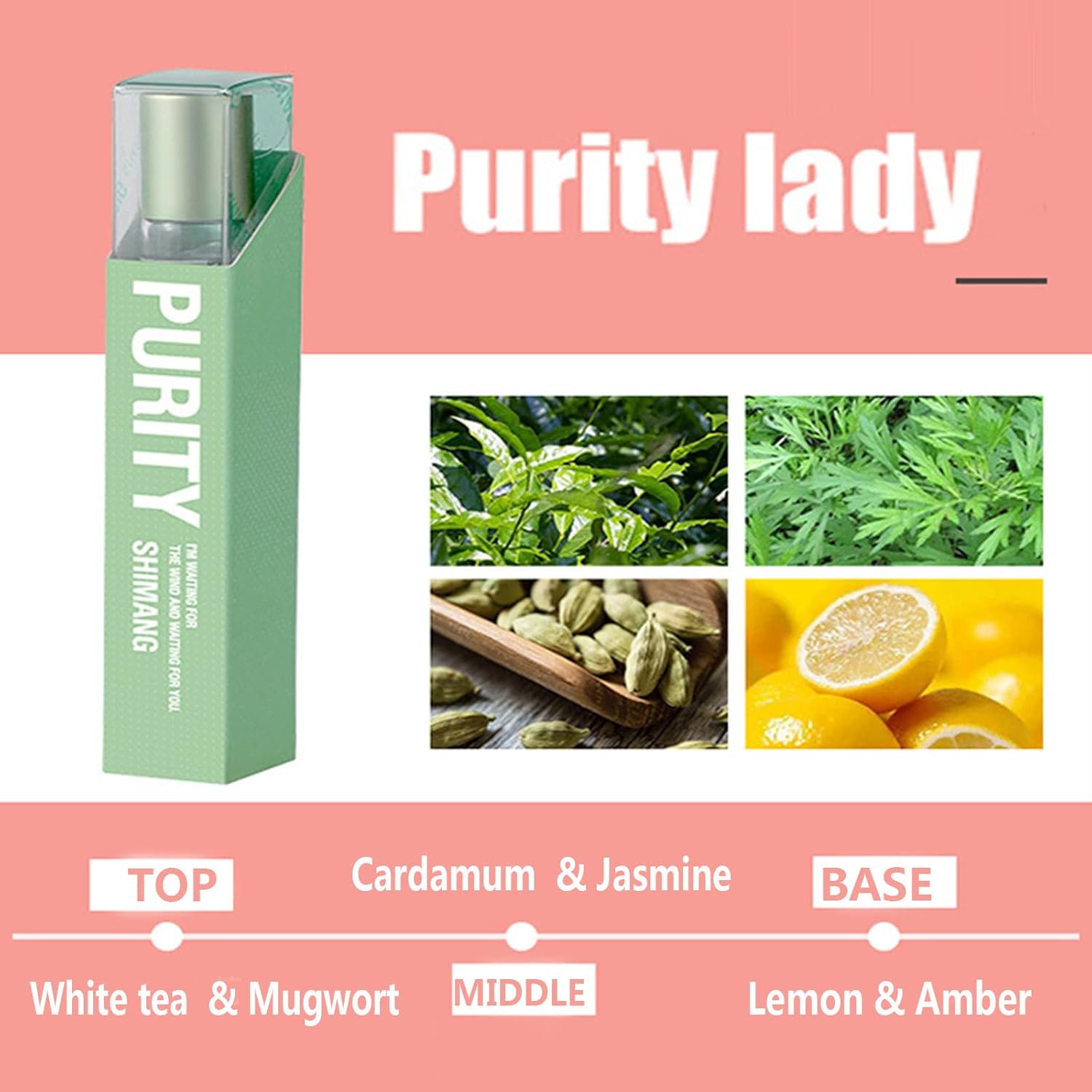 4PCS Women Perfume, Eau de Parfum Perfume Oil Roll-On Perfumes for Women and Men by Fresh Flower Fruit Fragrances, 10 ml / 0.33 fl Oz (Flower Fragrance Series) - Image 4