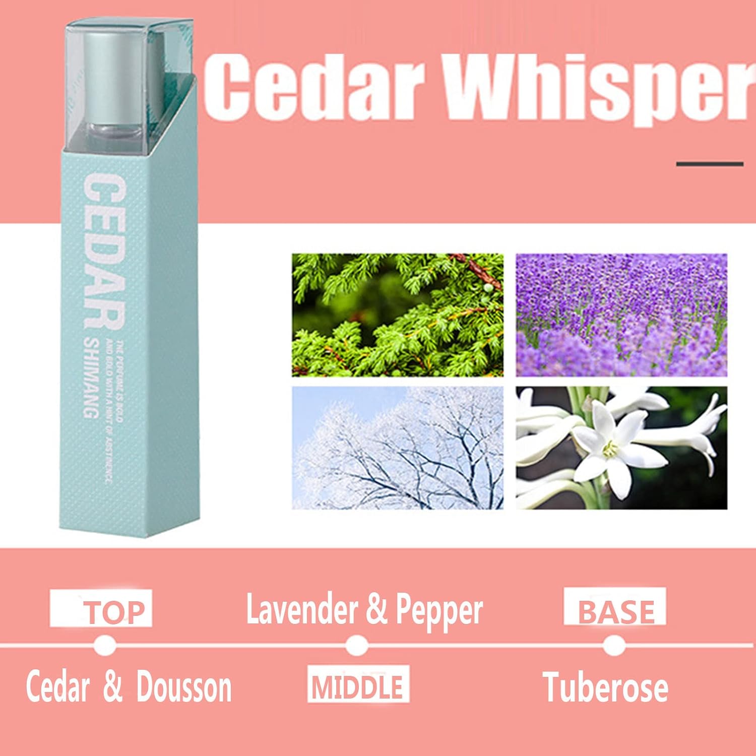 4PCS Women Perfume, Eau de Parfum Perfume Oil Roll-On Perfumes for Women and Men by Fresh Flower Fruit Fragrances, 10 ml / 0.33 fl Oz (Flower Fragrance Series) - Image 5