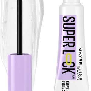 Super Lock Brow Glue Eyebrow Gel, Lightweight Brow Gel For Up To 24HR Hold, Clear, 1 Count